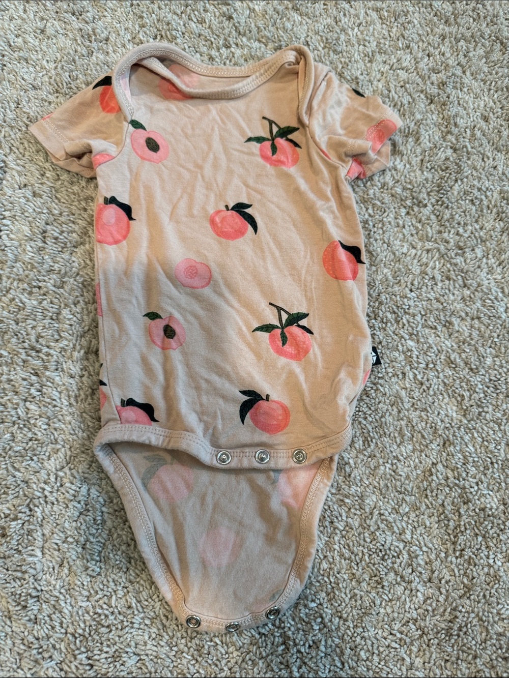 Kyte Baby Short Sleeve Bodysuit- 0/3 months